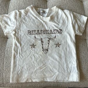 Billionaire Tshirt size 2T